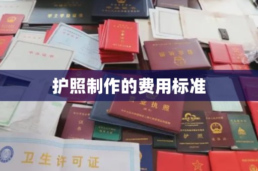 衢州护照制作的费用标准