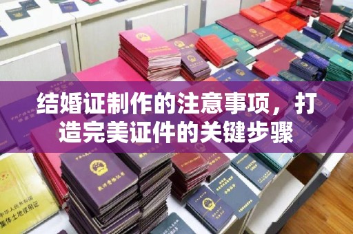衢州结婚证制作的注意事项，打造完美证件的关键步骤
