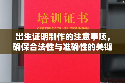 衢州出生证明制作的注意事项，确保合法性与准确性的关键步骤