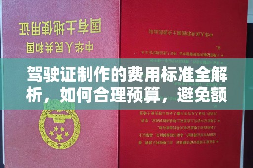 衢州驾驶证制作的费用标准全解析，如何合理预算，避免额外支出