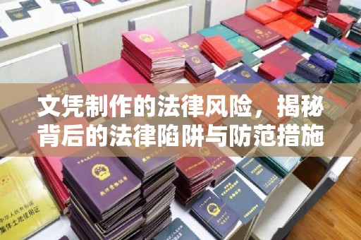 衢州文凭制作的法律风险，揭秘背后的法律陷阱与防范措施